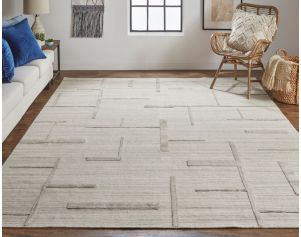 Feizy Rugs Longridge Ivory 8 X 10 Rug