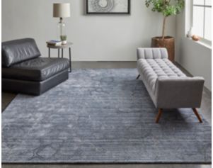 Feizy Rugs Whitton Gray and Blue 8 X 10 Rug