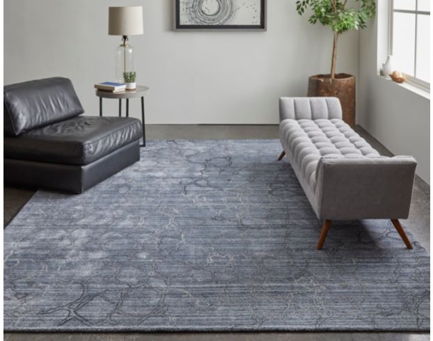 Feizy Rugs Whitton Gray and Blue 8 X 10 Rug large image number 2