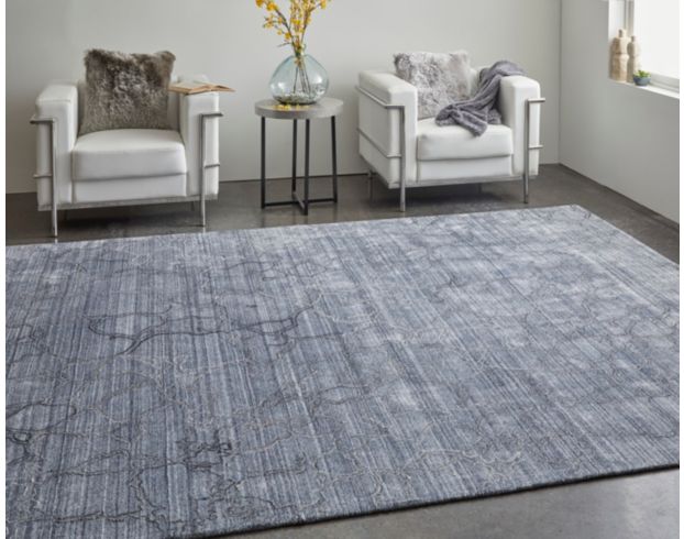 Feizy Rugs Whitton Gray and Blue 8 X 10 Rug large image number 3