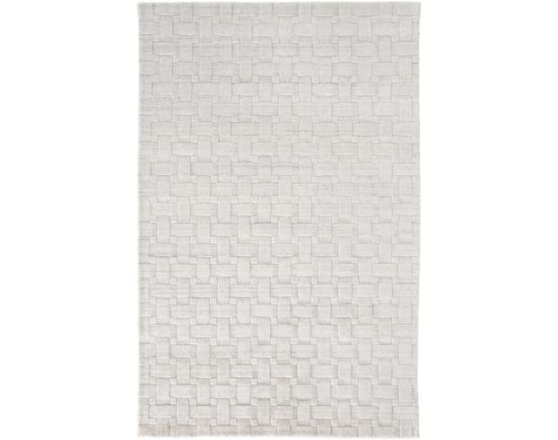 Feizy Rugs Redford White/Silver 5 X 8 Rug large image number 1