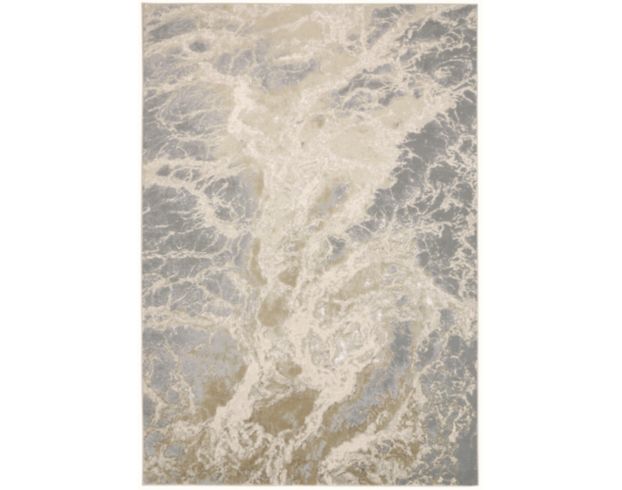 Feizy Rugs Aura 8' X 11' Gray Rug large image number 1
