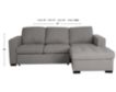 Fine Home Limited Claire 2-Piece Sleeper Sectional small image number 10