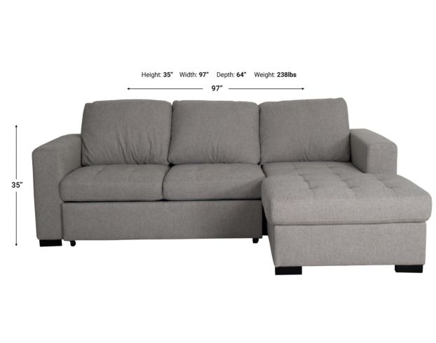 Fine Home Limited Claire 2-Piece Sleeper Sectional large image number 10