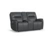 Flexsteel Industries Inc Wilson Thunder Leather Power Reclining Loveseat with Console small image number 2