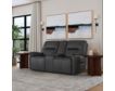 Flexsteel Industries Inc Wilson Thunder Leather Power Reclining Loveseat with Console small image number 4