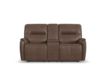 Flexsteel Industries Inc Wilson Cafe Leather Power Reclining Loveseat with Console small image number 1