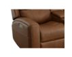 Flexsteel Industries Inc Linden Caramel Leather Power Reclining Loveseat with Console small image number 7