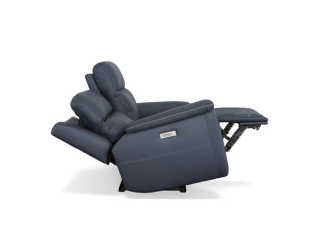 Flexsteel Industries Inc Sawyer Marine Leather Power Reclining Loveseat large image number 3