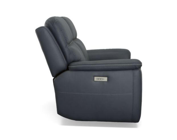 Flexsteel Industries Inc Sawyer Marine Leather Power Reclining Loveseat large image number 5