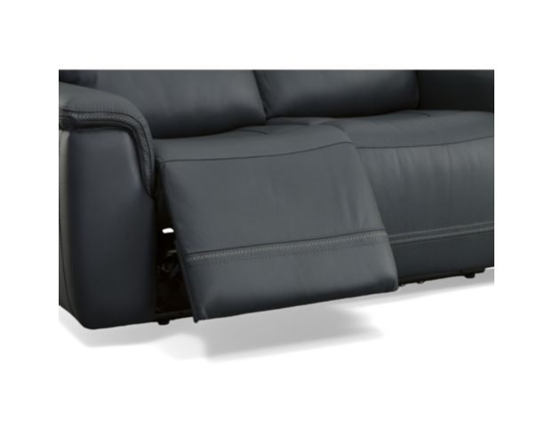 Flexsteel Industries Inc Sawyer Marine Leather Power Reclining Loveseat large image number 6