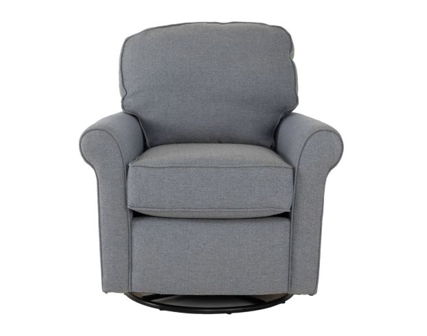 Flexsteel Industries Inc Parkway Blue Swivel Glider large image number 1