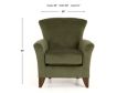 Flexsteel Industries Inc Jupiter Olive Accent Chair small image number 8