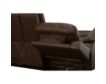 Flexsteel Industries Inc Henry Burnt Umber Leather Power Reclining Loveseat with Console small image number 4