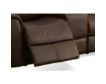 Flexsteel Industries Inc Henry Burnt Umber Leather Power Reclining Loveseat with Console small image number 5