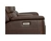 Flexsteel Industries Inc Henry Burnt Umber Leather Power Reclining Loveseat with Console small image number 7