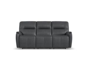 Flexsteel Wilson Thunder Leather Power Reclining Sofa