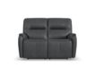 Flexsteel Wilson Thunder Leather Power Reclining Loveseat small image number 1