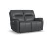 Flexsteel Wilson Thunder Leather Power Reclining Loveseat small image number 2