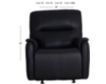 Flexsteel Wilson Thunder Leather Power Glider Recliner small image number 6