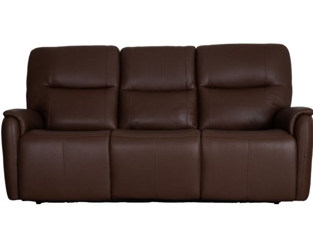 Flexsteel Wilson Cafe Leather Power Reclining Sofa large image number 1