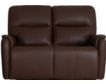 Flexsteel Wilson Cafe Leather Power Reclining Loveseat small image number 1