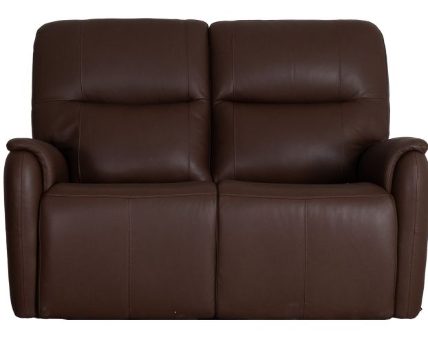 Flexsteel Wilson Cafe Leather Power Reclining Loveseat large image number 1