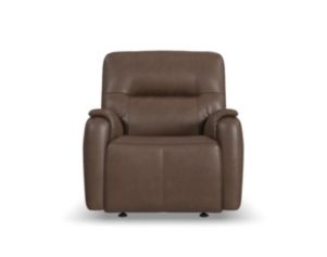 Flexsteel Wilson Cafe Leather Power Glider Recliner