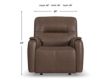 Flexsteel Wilson Cafe Leather Power Glider Recliner small image number 5