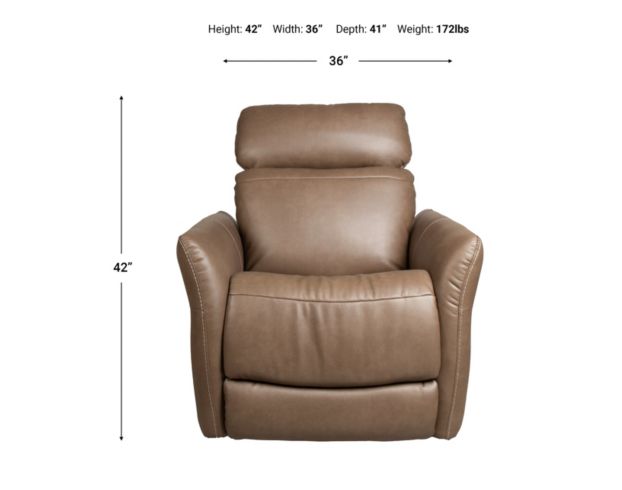 Flexsteel Artemis Cappuccino Power Rocking Recliner large image number 9