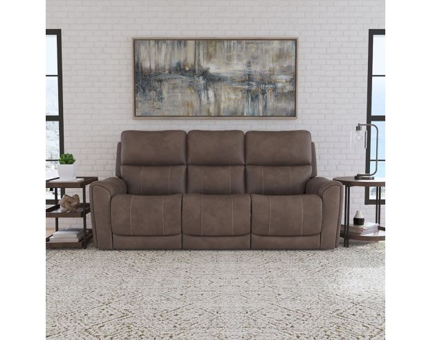 Flexsteel Carter Power Reclining Sofa with Drop Down Console large image number 9