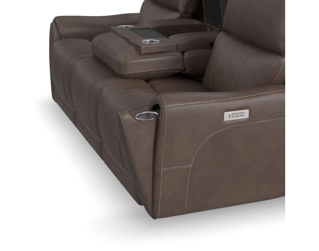 Flexsteel Carter Power Reclining Sofa with Drop Down Console large image number 12