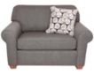 Flexsteel Thornton Gray Chair & 1/2 small image number 1
