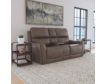 Flexsteel Carter Cappuccino Power Reclining Loveseat with Console small image number 2