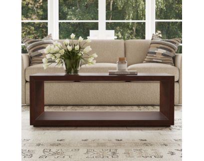 Flexsteel Waterfall Walnut Coffee Table