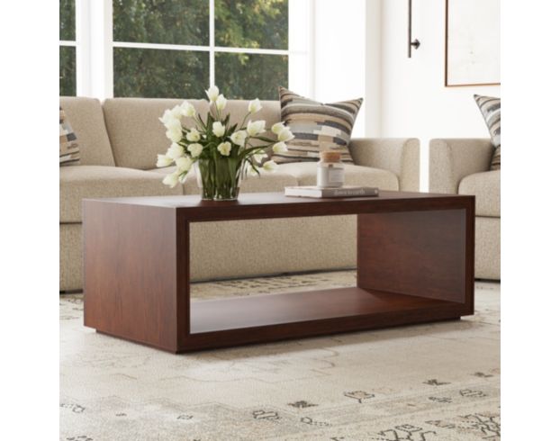 Flexsteel Waterfall Walnut Coffee Table large image number 3