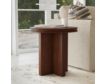 Flexsteel Waterfall Walnut Round End Table small image number 3