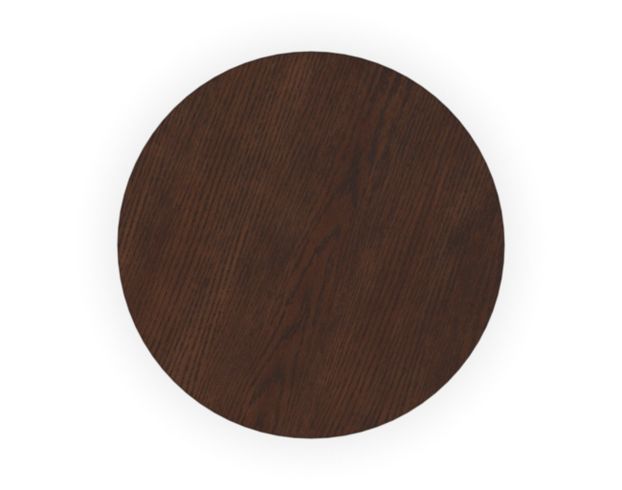 Flexsteel Waterfall Walnut Round End Table | Homemakers