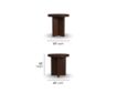 Flexsteel Waterfall Walnut Round End Table small image number 7