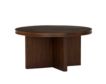 Flexsteel Waterfall Walnut Round Coffee Table small image number 1