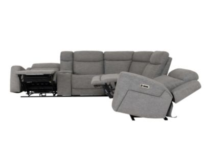 Flexsteel Ridge Granite 6-Piece Power Reclining Sectional