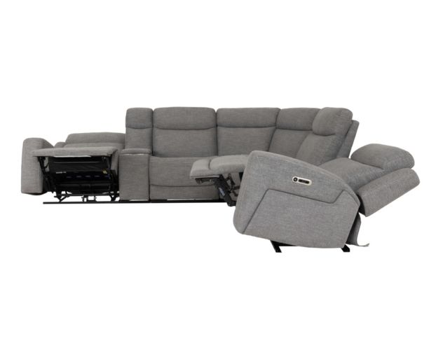 Flexsteel Ridge Granite 6-Piece Power Reclining Sectional large image number 2