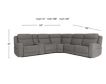 Flexsteel Ridge Granite 6-Piece Power Reclining Sectional small image number 10