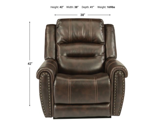 Flexsteel Oscar Lift Recliner with Power Headrest large image number 3