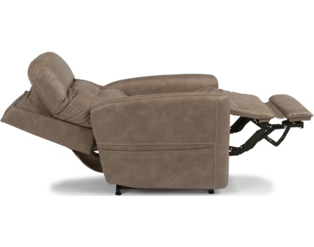 Flexsteel Kenner Dark Brown Power Lift Recliner Homemakers