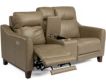 Flexsteel Forte Leather Power Recline Console Loveseat small image number 2