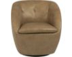 Flexsteel Wade Beige 100% Leather Swivel Chair small image number 1