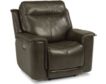 Flexsteel Miller Gray Leather Power Recliner small image number 1