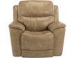 Flexsteel Cade Taupe Leather Power Recliner small image number 1