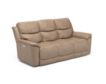 Flexsteel Cade Taupe Leather Power Sofa small image number 2